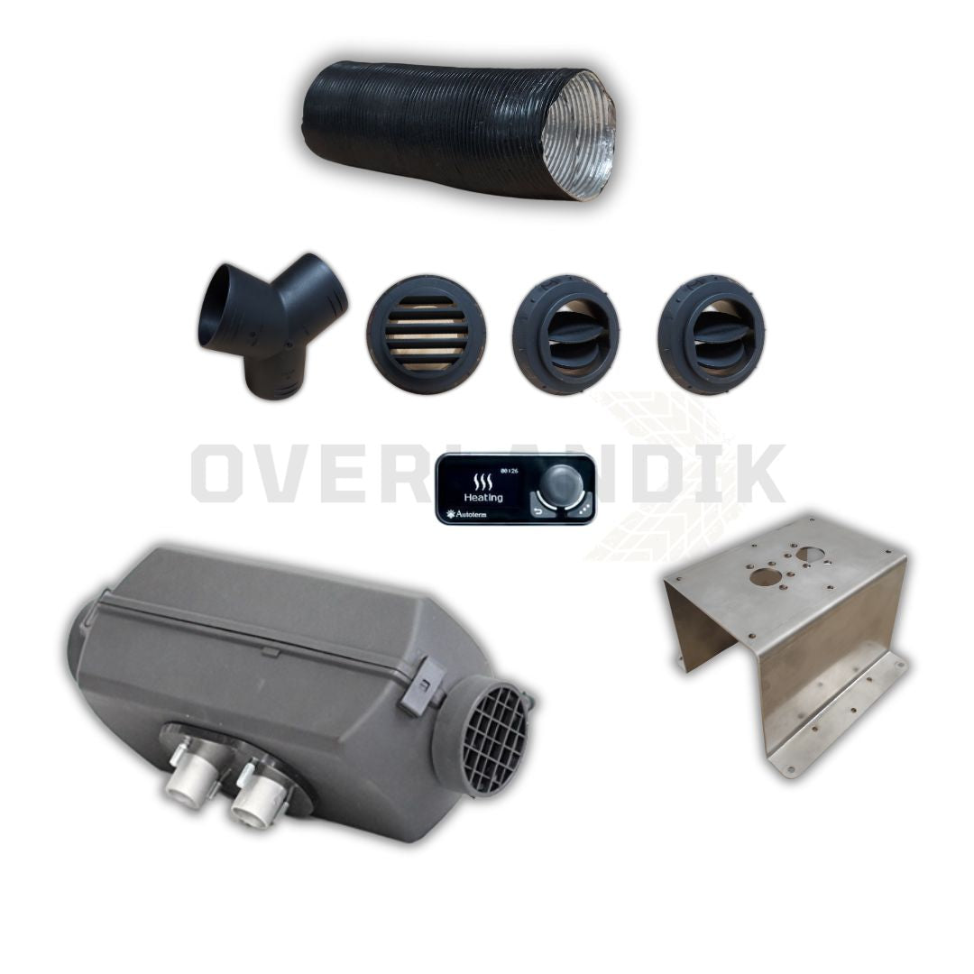 Calefacción auxiliar diesel Autoterm Air 2D 2kw 12v + Kit instalación