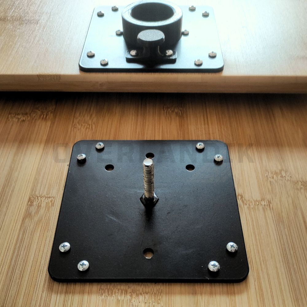 Pie de Mesa Giratorio Extensible (60-90cm) para mesa doble