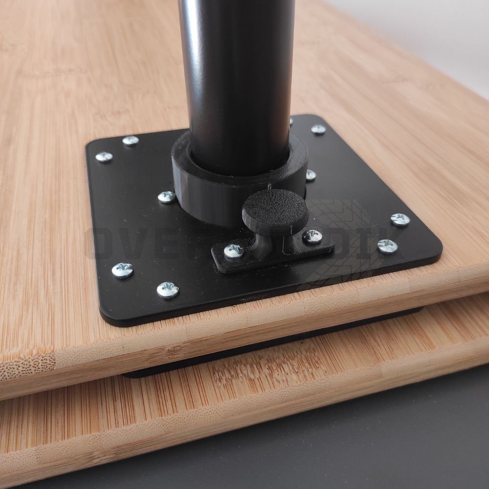 Pie de Mesa Giratorio Extensible (60-90cm) para mesa doble