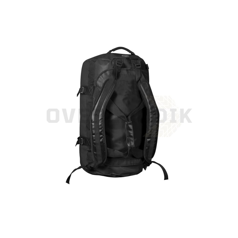 Bolsa de viaje Atlantis de Stormtech de 89L con correas de mochila, en negro, modo mochila