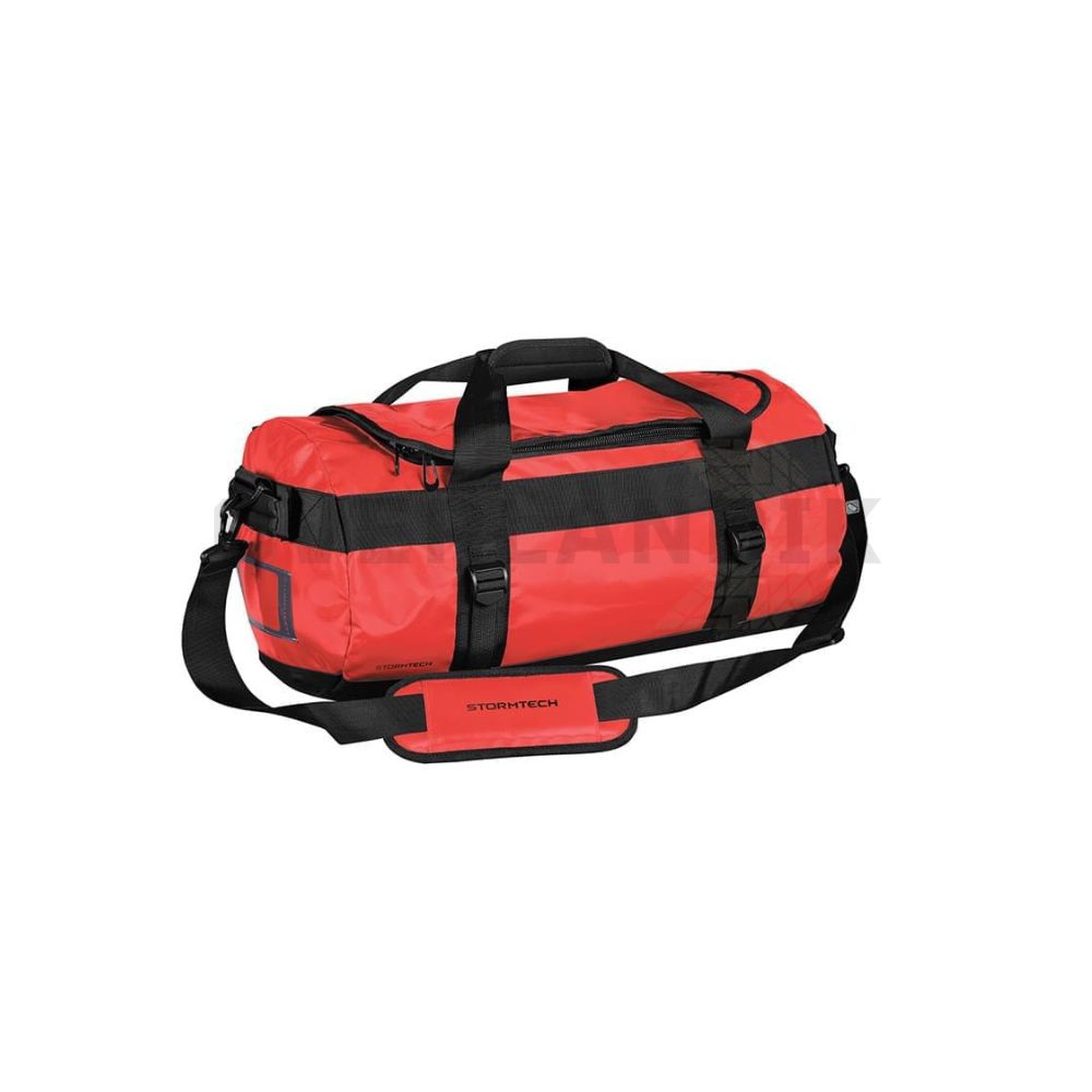 Bolsa de viaje Atlantis de Stormtech pequeña, de 35L, impermeable, en rojo