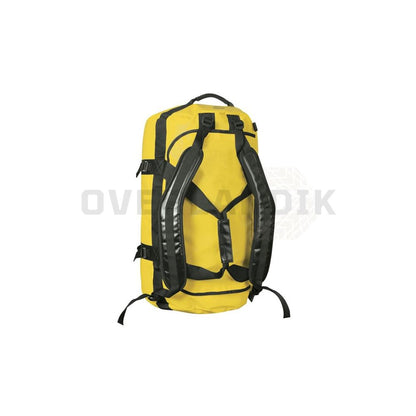 Bolsa de viaje Atlantis de Stormtech de 89L con correas de mochila, en amarillo, modo mochila