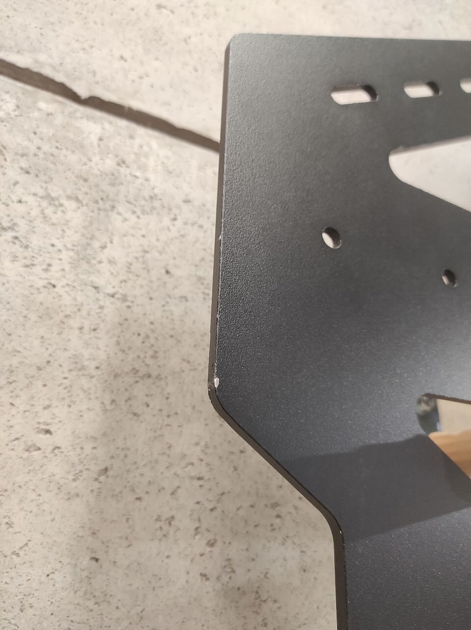 Portaruedas de Aluminio para VW Crafter / MAN TGE >2017 PUERTA DERECHA NEGRO MATE TEXTURIZADO OUTLET