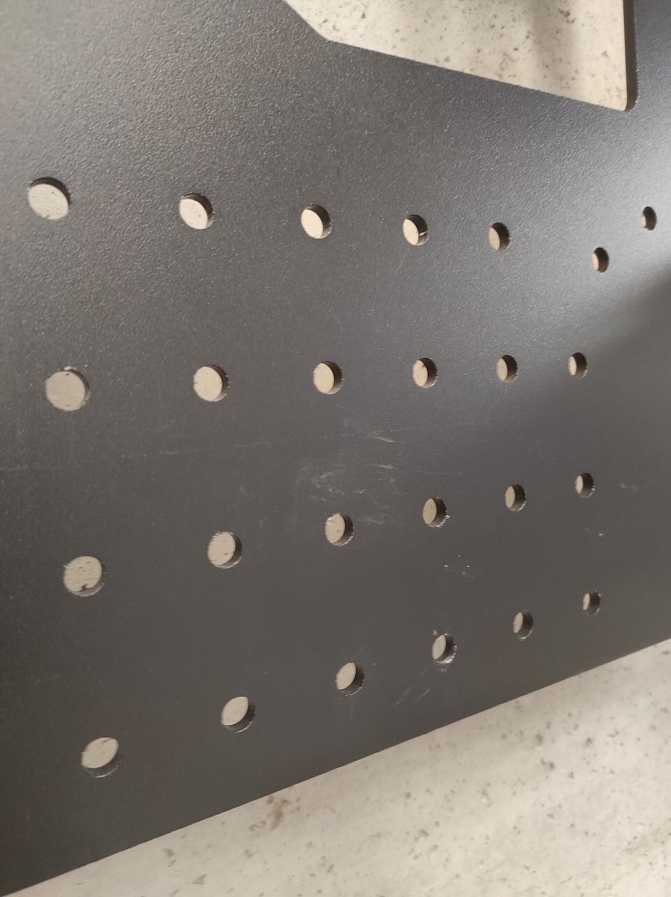Portaruedas de Aluminio para VW Crafter / MAN TGE >2017 PUERTA DERECHA NEGRO MATE TEXTURIZADO OUTLET