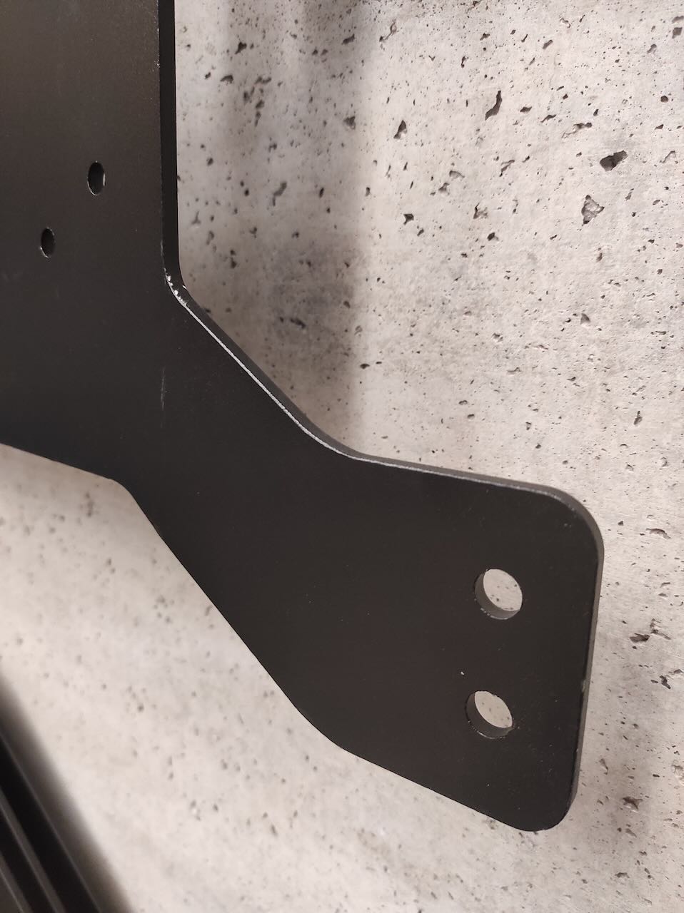 Portaruedas de Aluminio para VW Crafter / MAN TGE >2017 PUERTA DERECHA NEGRO MATE TEXTURIZADO OUTLET