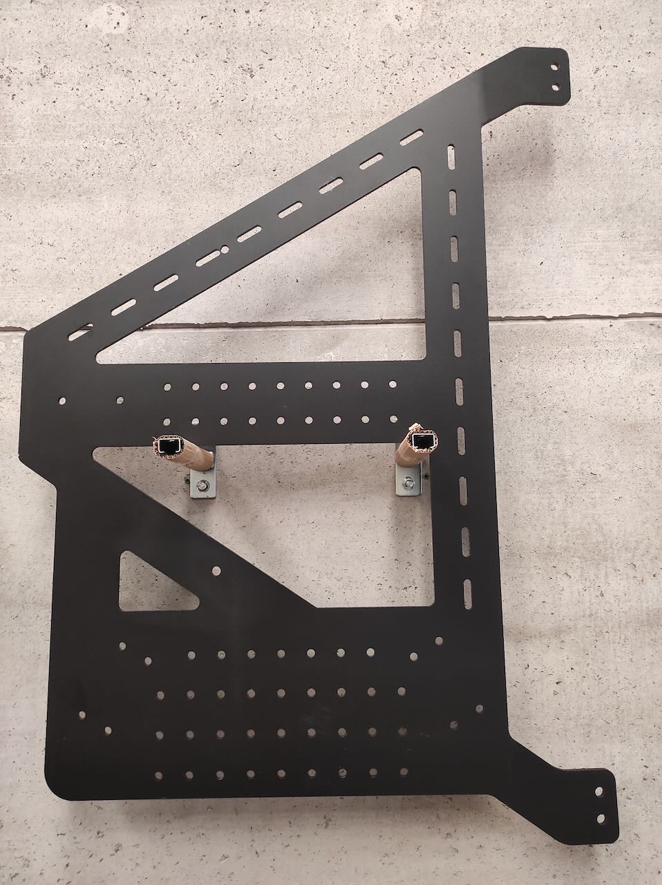 Portaruedas de Aluminio para VW Crafter / MAN TGE >2017 PUERTA DERECHA NEGRO MATE TEXTURIZADO OUTLET