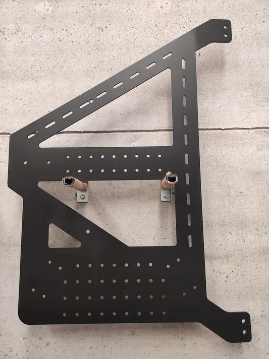 Portaruedas de Aluminio para VW Crafter / MAN TGE >2017 PUERTA DERECHA NEGRO MATE TEXTURIZADO OUTLET
