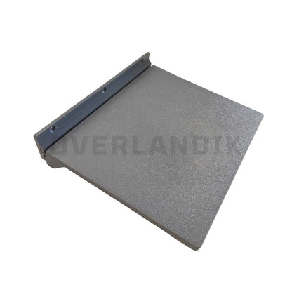Mesa flotante camper con riel para pared