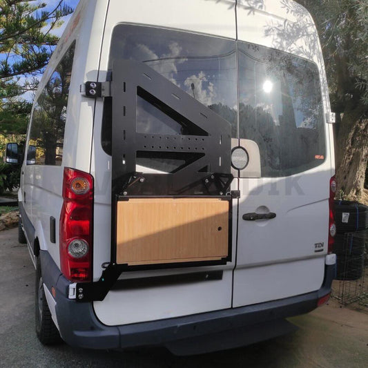 Portaruedas de aluminio para VW Crafter (2006–2018) y Mercedes Sprinter (2006–2018)