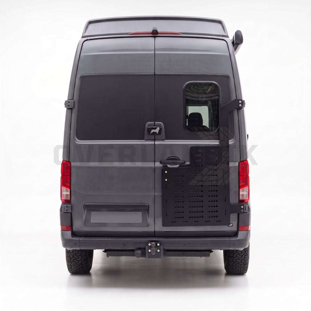Placa de Aluminio portaobjetos para VW Crafter / MAN TGE >2017 Puerta acompañante