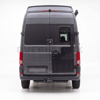 Placa de Aluminio portaobjetos para VW Crafter / MAN TGE >2017 Puerta acompañante