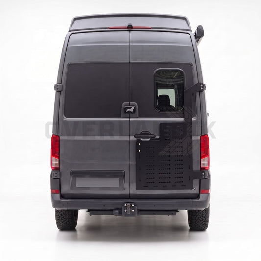 Placa de Aluminio portaobjetos para VW Crafter / MAN TGE >2017 Puerta acompañante