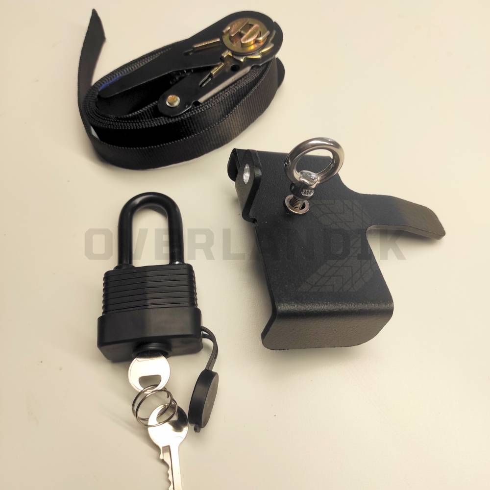 Soporte de Aluminio Anti-Robo para Jerrycan de 20L